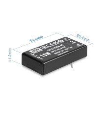 DKA15W8-05 Mean Well Блок живлення 15 Вт, ±5 В, ±1.5 А На плату