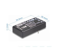 DKE10W8-05 Mean Well Блок живлення 10 Вт, ±5 В, ±1 А На плату