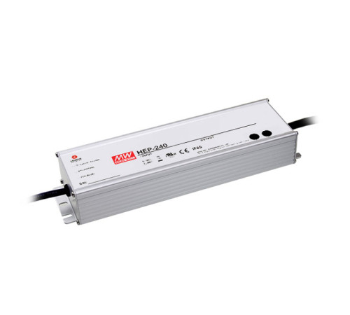 HEP-240-24 Mean Well Блок питания 240 Вт, 24 В, 10 А В корпусе с ККМ