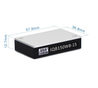 IQB150W8-12 Mean Well Блок живлення 150 Вт, 12 В, 12.5 А На плату