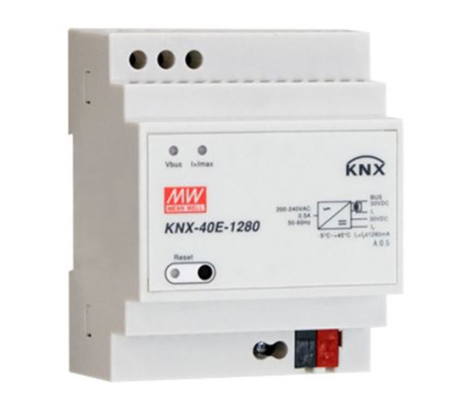 KNX-40E-1280 Mean Well Блок живлення KNX 1280 мА На DIN-рейку