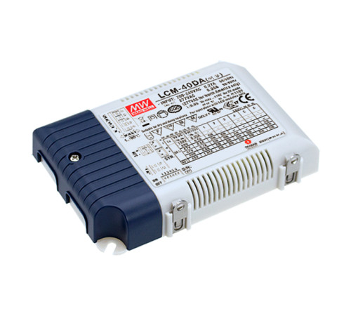 LCM-40DA2 Mean Well Блок живлення 42 Вт, 2~100 В, 1.05 А Драйвер для світлодіодів (LED) DALI-2