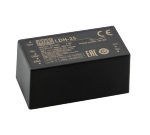 LDH-25-250 Mean Well Блок живлення DC-DC 0.25А Драйвер для світлодіодів (LED)