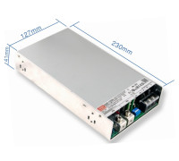 NSP-1000-24 Mean Well Блок живлення 1000.8 Вт, 24 В, 41.7 А У корпусі з ККМ