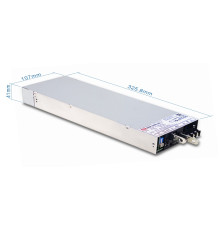 NSP-2400-24 Mean Well Блок живлення 2400 Вт, 24 В, 100 А У корпусі з ККМ