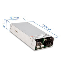NSP-500-48 Mean Well Блок живлення 504 Вт, 48 В, 10.5 А В корпусі з ККМ