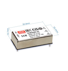 SKM50W8-03 Mean Well Блок питания 50 Вт, 3.3 В, 10 А На плату