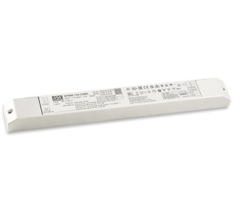 SPWM-150-24MA Mean Well Блок живлення 151.2 Вт 24 В 6.3 А Драйвер для світлодіодів (LED) з підтримкою Matter