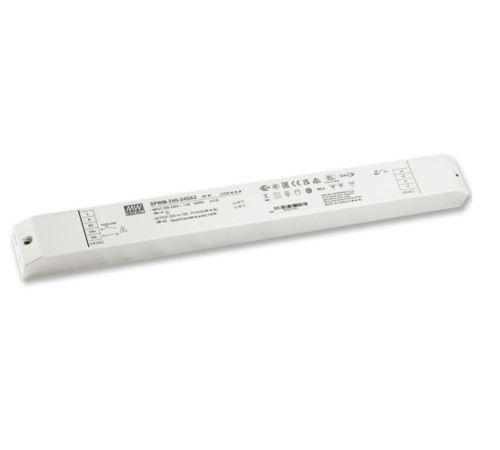 SPWM-240-24DA2 Mean Well Блок живлення 240 Вт 24 В 10 А Драйвер для світлодіодів (LED) з DALI-2 (DT6)