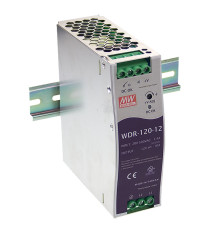 WDR-120-12 Mean Well Блок живлення 120 Вт, 12 В, 10 А На DIN-рейку