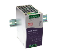 WDR-240-24 Mean Well Блок питания 240 Вт, 24 В, 10 А На DIN-рейку