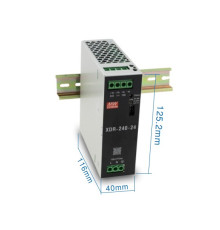XDR-240-12 Mean Well Блок питания 240 Вт, 12 В, 20 А На DIN-рейку