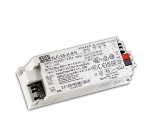 XLC-25-H-KN Mean Well Блок живлення 25 Вт Режим постійної потужності KNX Драйвер для світлодіодів (LED)