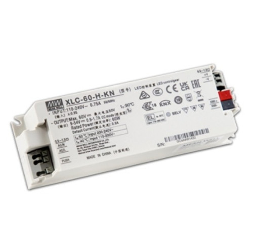 XLC-60-H-KN Mean Well Блок живлення 60 Вт Режим постійної потужності KNX Драйвер для світлодіодів (LED)