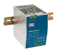 NDR-480-24 Mean Well Блок живлення 480 Вт, 24 В, 20 А На DIN-рейку