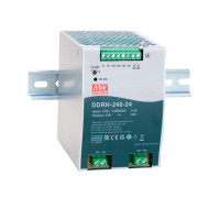 DDRH-240-24 Mean Well DC/DC Блок живлення 240 Вт, 24 В, 10 А на ДІН рейку