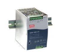 SDR-480-48 Mean Well Блок живлення 480 Вт, 48 В, 10 А На DIN-рейку