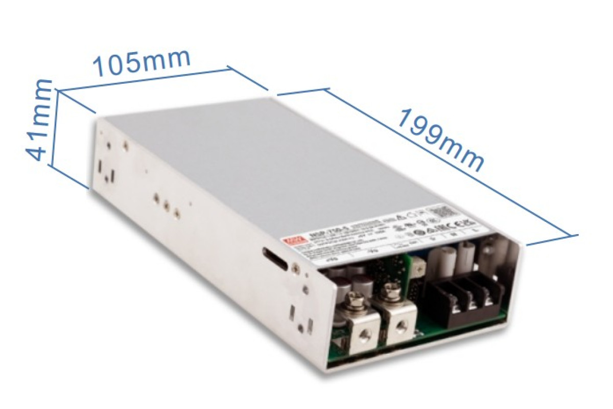 iwa7 　合格レポート NSP-750-48 Mean Well Блок живлення 753.6 Вт, 48 В, 15.7 А В