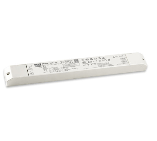 SPWM-150-24KN Mean Well Блок живлення 151.2 Вт 24 В 6.3 А Драйвер для світлодіодів (LED) з інтерфейсом KNX