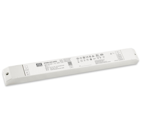 SPWM-240-48KN Mean Well Блок питания 240 Вт 48 В 5 А Драйвер для светодиодов (LED) с интерфейсом KNX