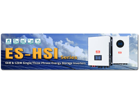 MEAN WELL ES-HSI - гібридні інвертори 6 кВт і 12 кВт
